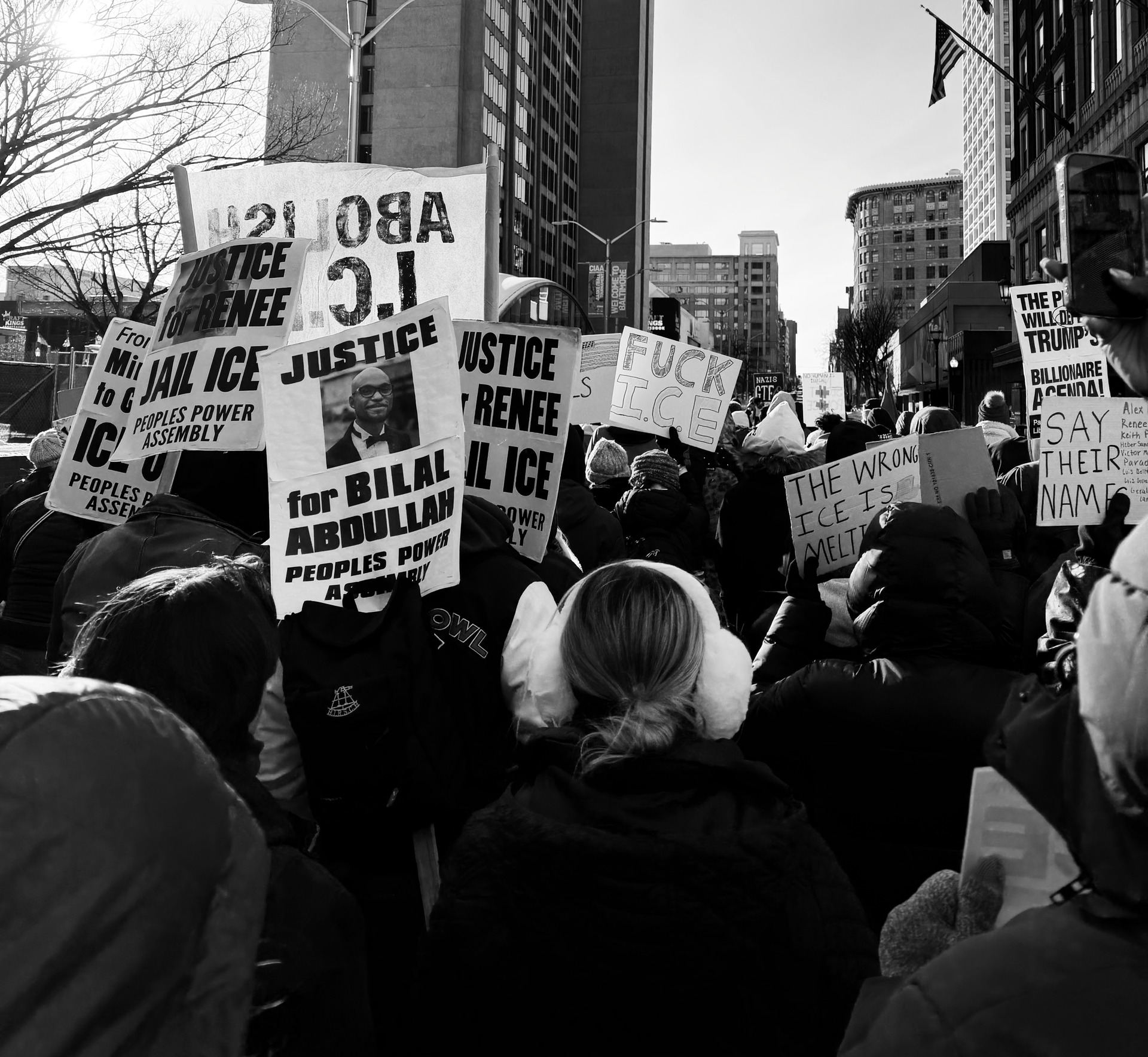 Thousands Gather at Baltimore ICE Field Office to Demand Abolition 