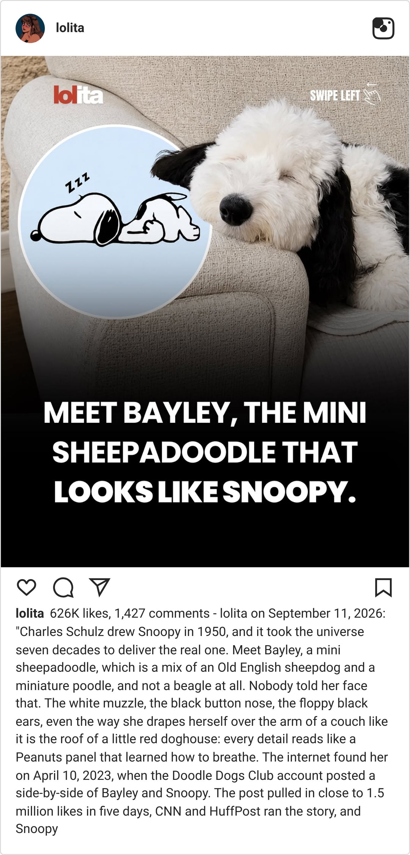 Instagram post