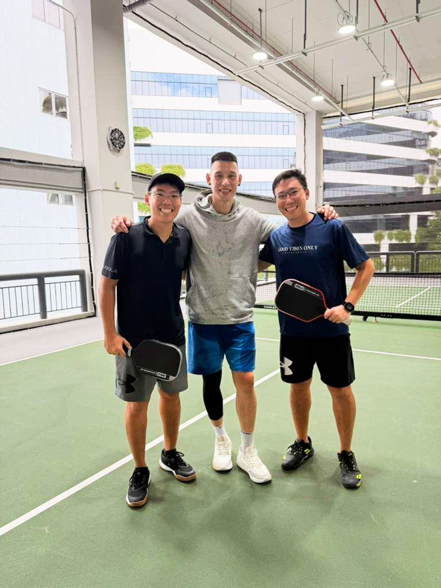 You've seen NBA star, Jeremy Lin, playing Pickleball, right? Where do you think he got his secret training?