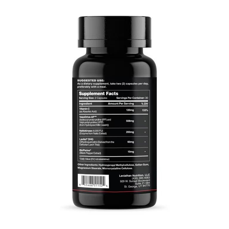 Leviathan Hemo Flow V3 — men's health supplement