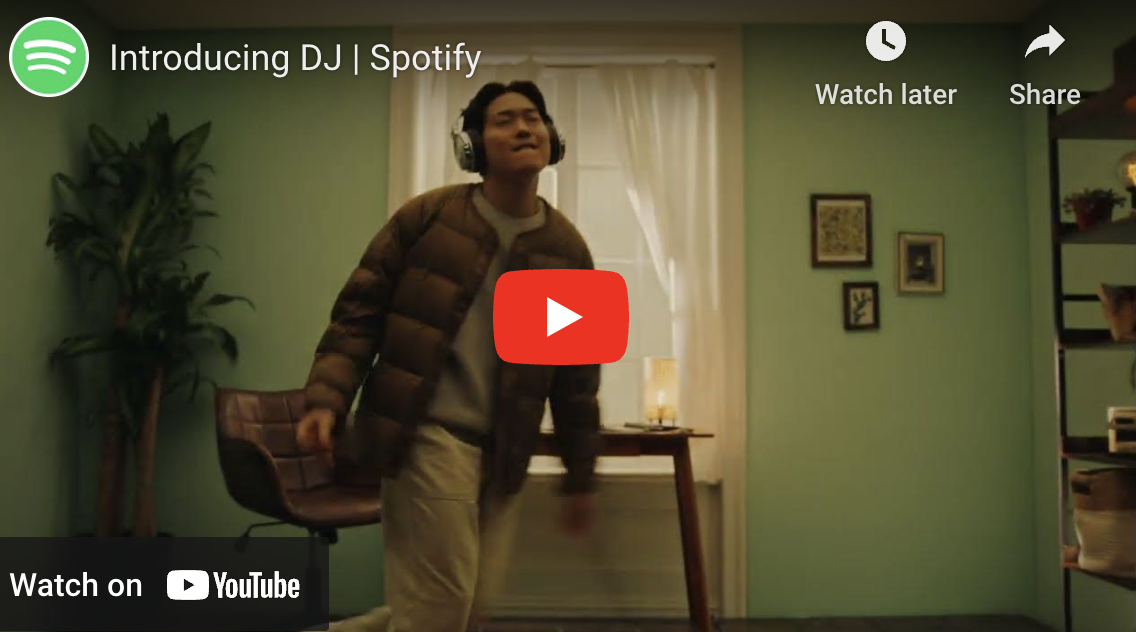 Spotify Debuts a New AI DJ, Right in Your Pocket