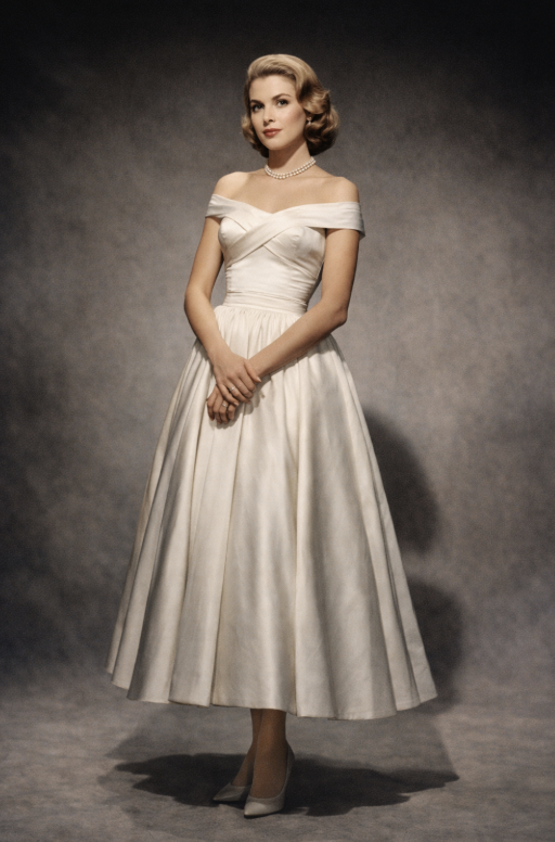 Grace Kelly classic studio portrait from the 1950s