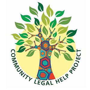 Community Legal Help Project logo used in the library’s legal-help listing