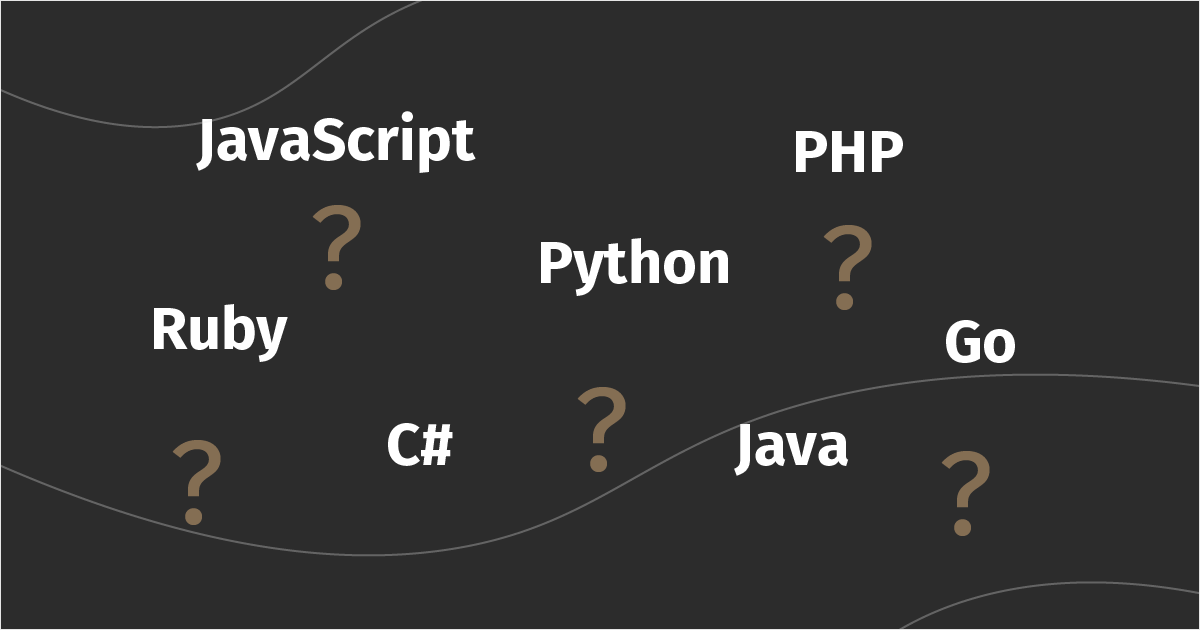 Which Programming Language Should I Start With?