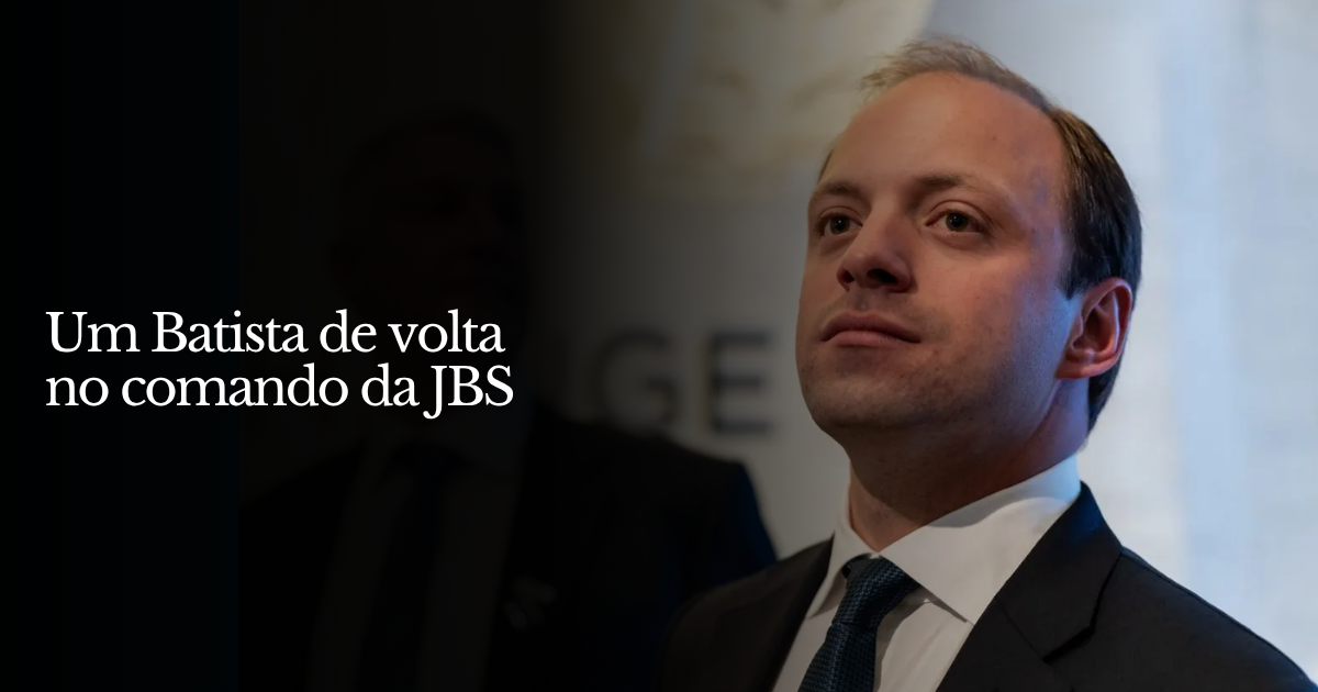 Um Batista de volta no comando da JBS