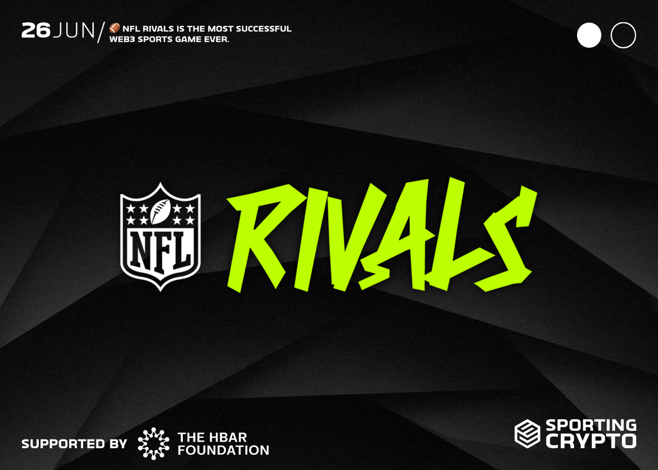 🏈 NFL Rivals is the *most successful* Web3 sports game ever.
