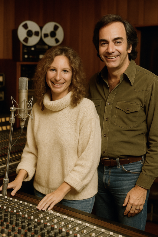 Streisand and Diamond Hit No. 1 With “You Don’t Bring Me Flowers”