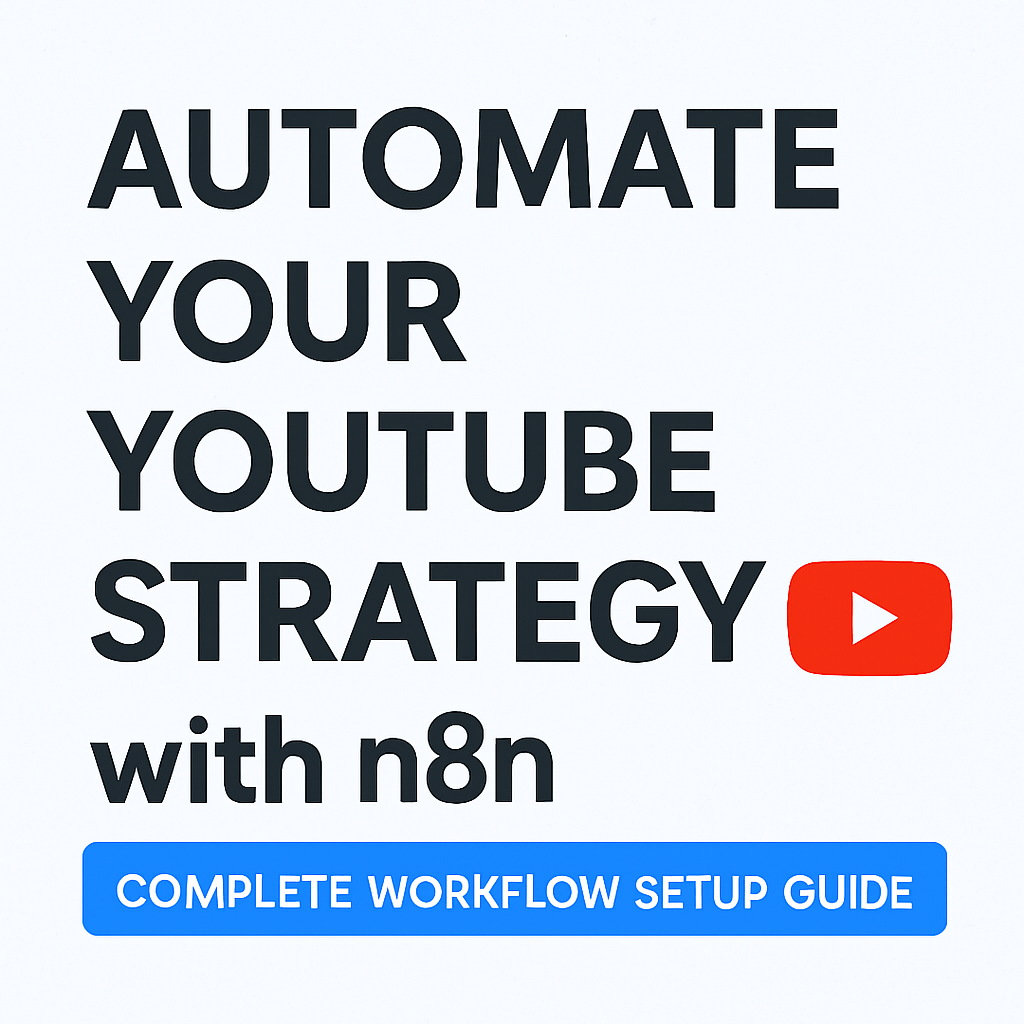 Automate Your YouTube Strategy with n8n | Complete Workflow Setup Guide