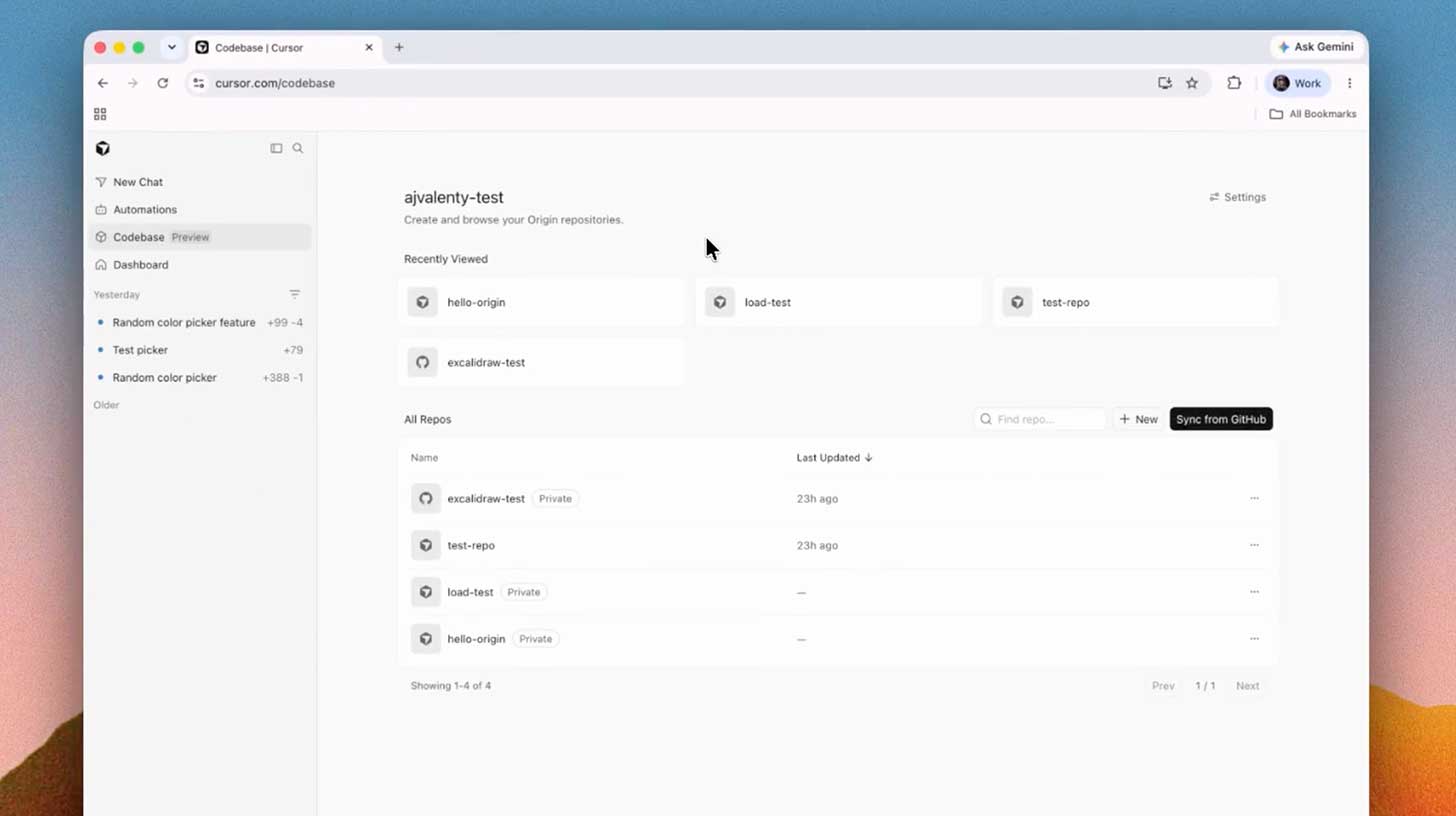 Cursor's Origin hits GitHub on its worst day