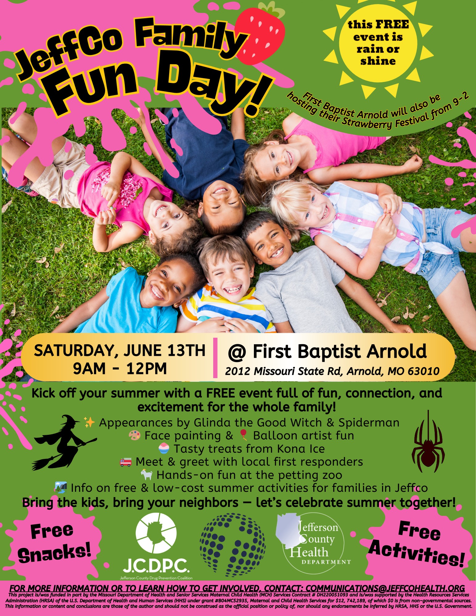 Jeffco Fun Day June 13th