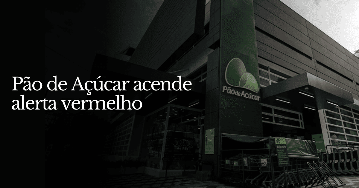 Pão de Açúcar acende alerta vermelho