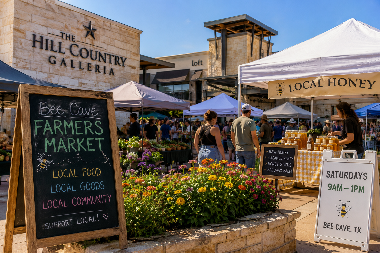 Bee Cave Farmers Market at the Hill Country Galleria