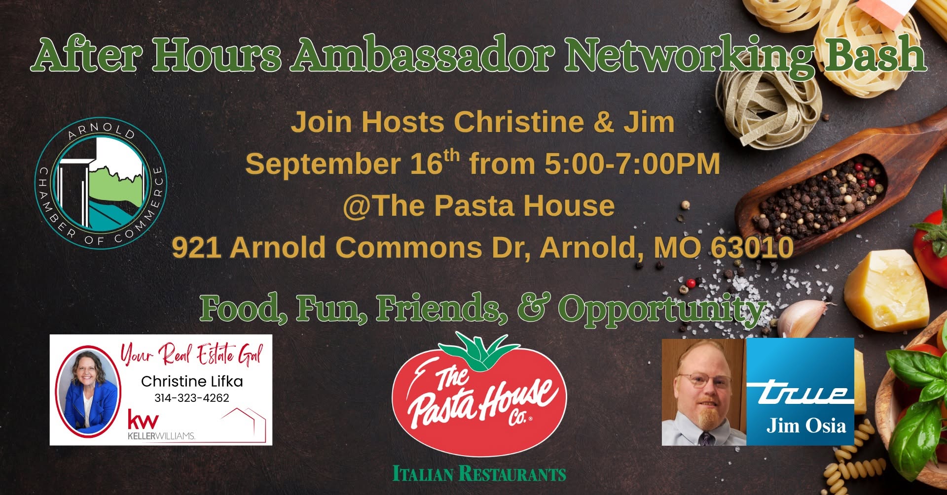 Ambassadors Bash Sept 16