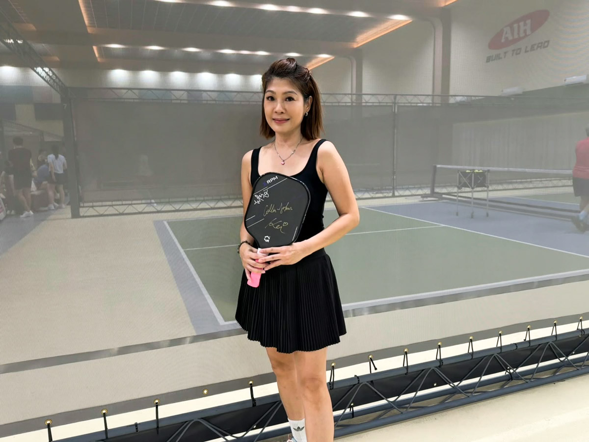 Carina, the Devil wears Prada, and plays Pickleball apparently. 👠
