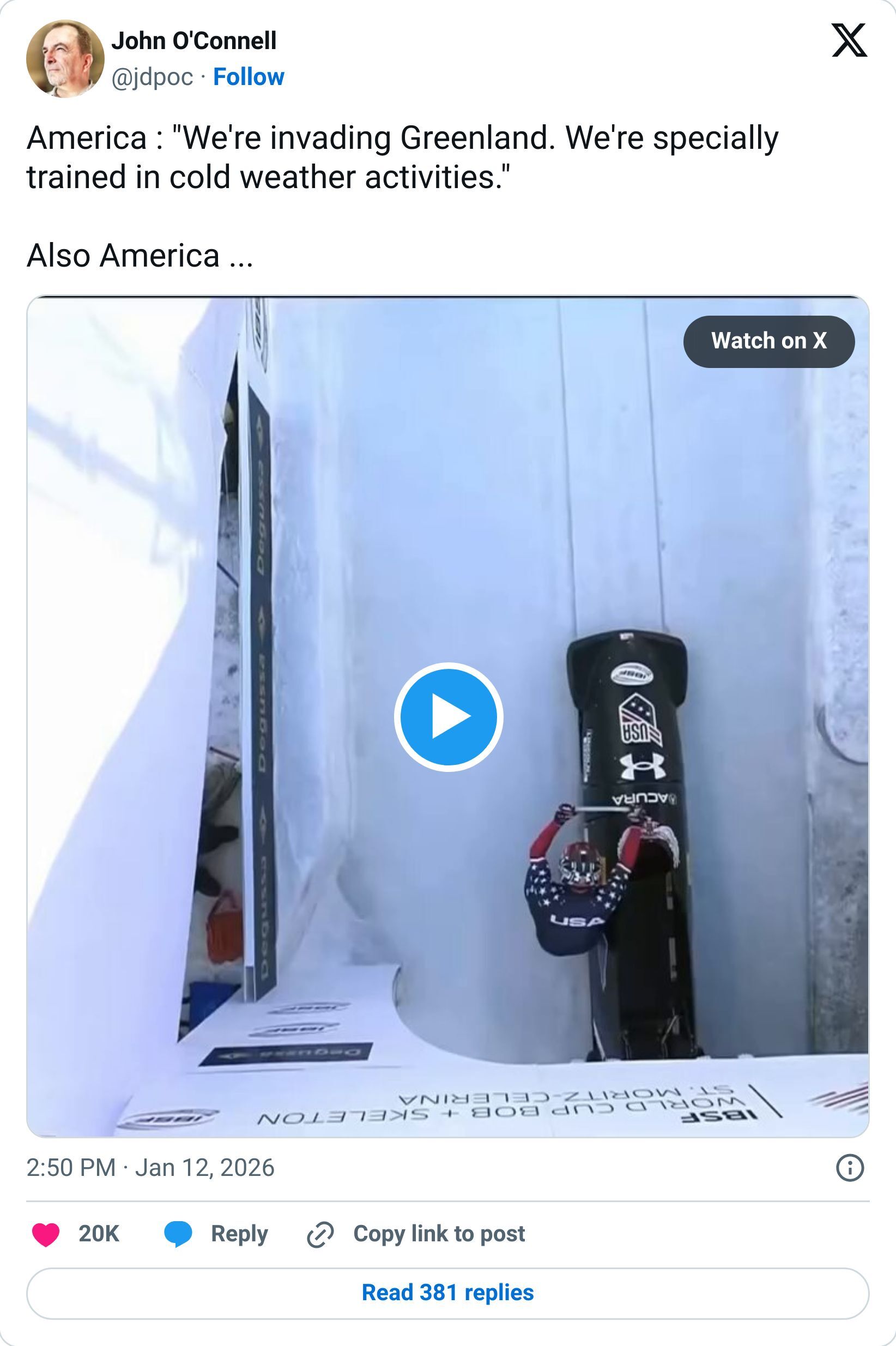Tweet screenshot