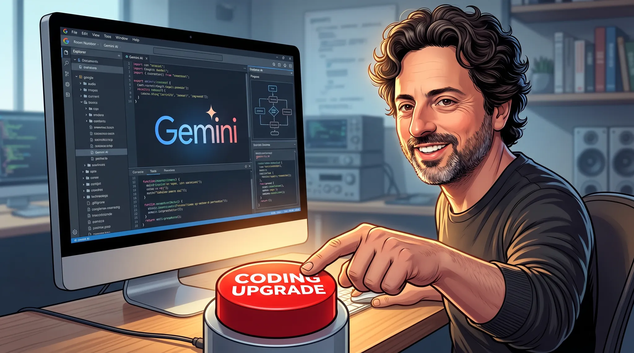 Sergey Brin commits DeepMind to a Claude catch-up