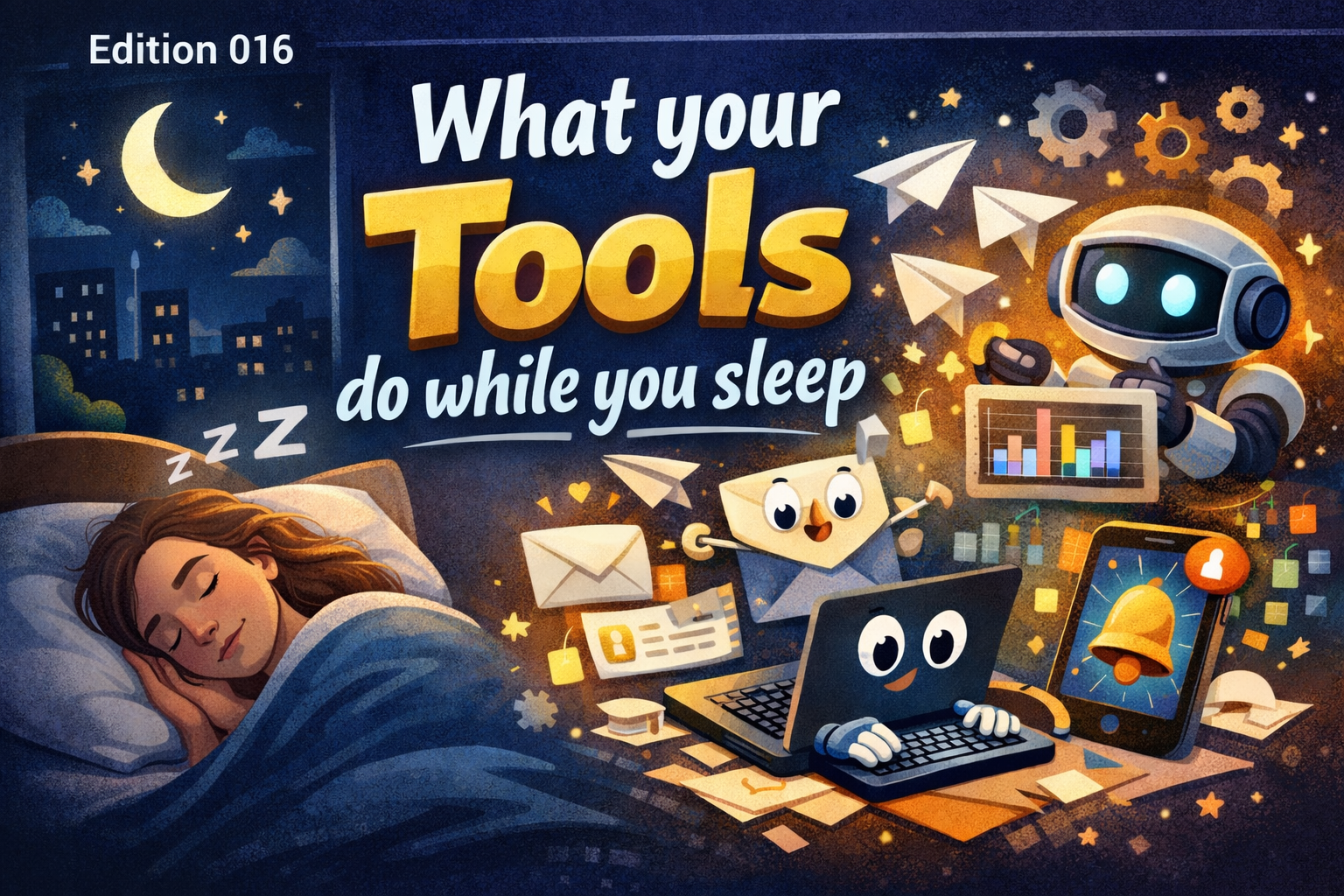 What your tools do while you sleep