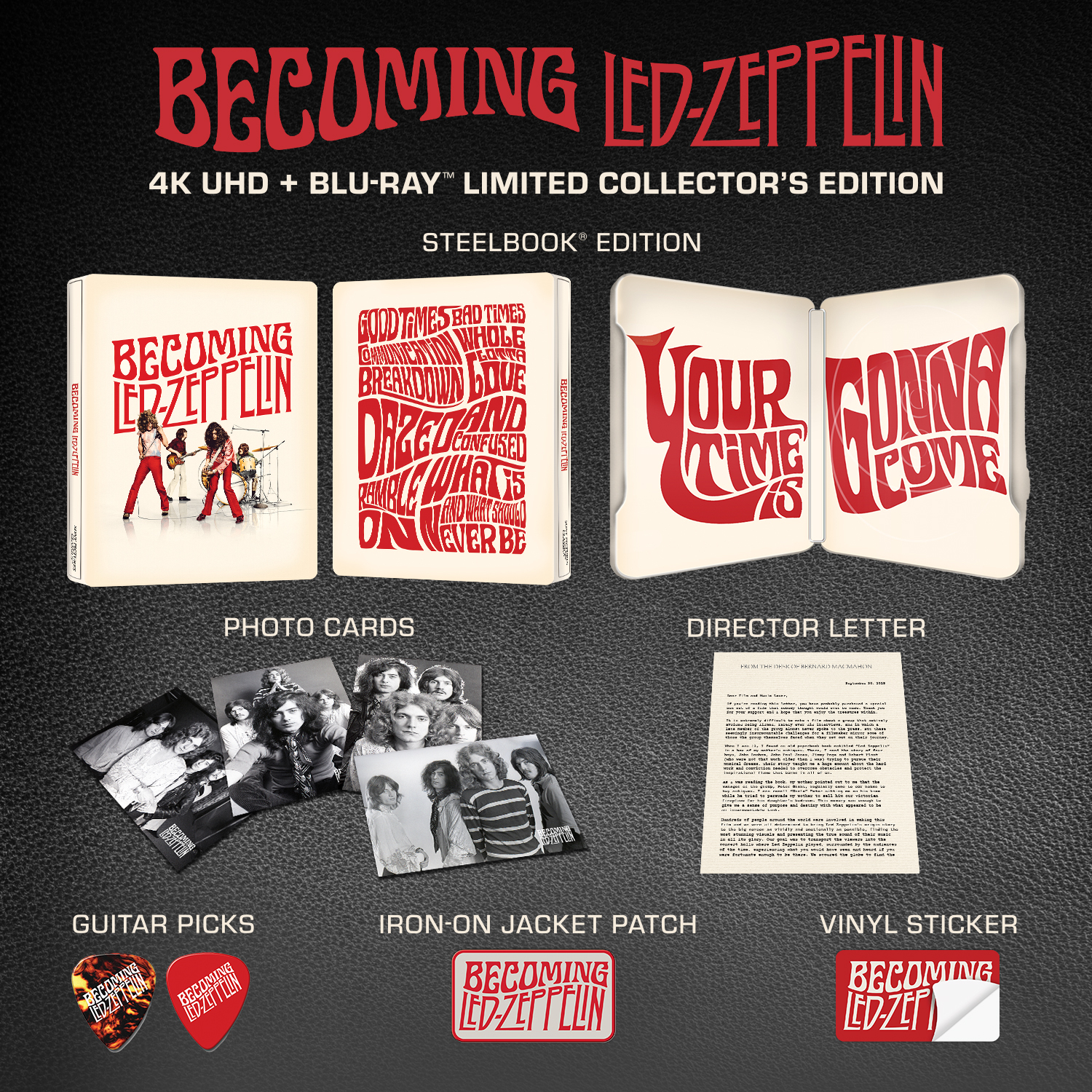 Led Zeppelin MAGIK KINGDOM 限定BOXセット Relix Exclusive: Becoming Led Zeppelin - Limited Collector's