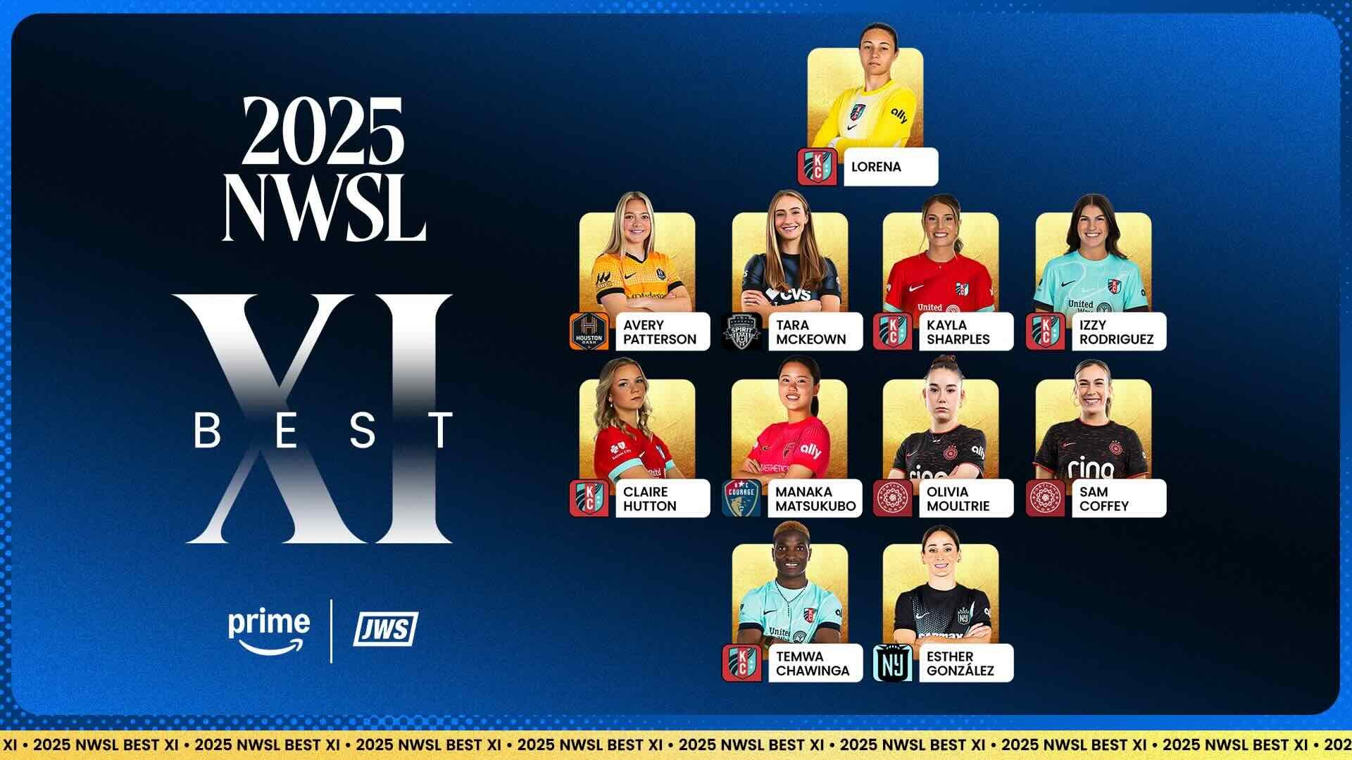 Meet the 2025 NWSL Best XI presented by Amazon Prime post thumbnail