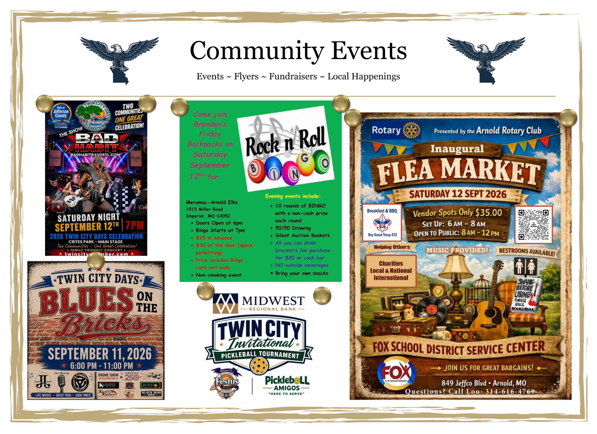 The Jefferson Review Community Events