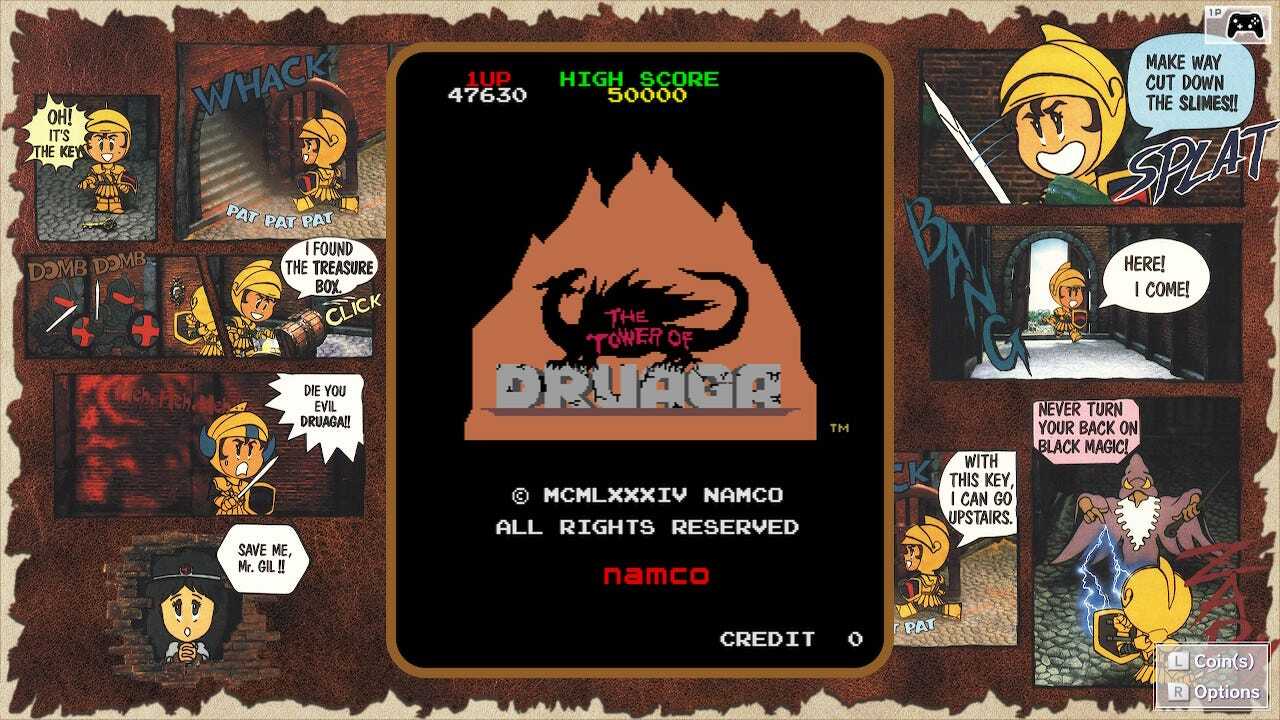 Past meets present: The Tower of Druaga