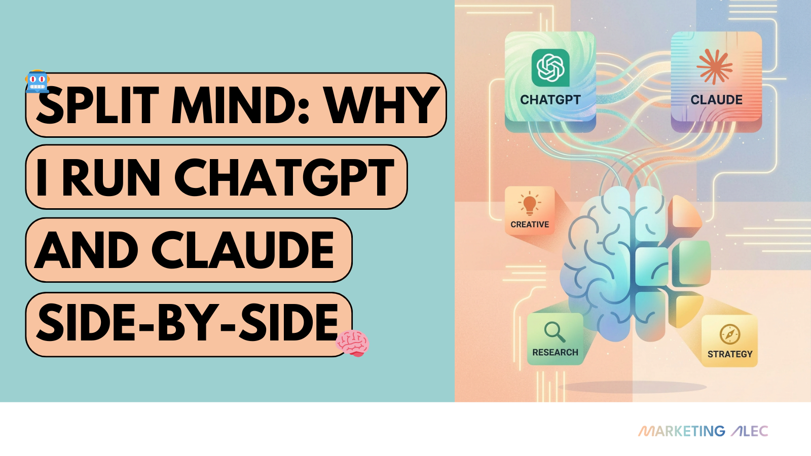 Split Mind: Why I Run ChatGPT and Claude Side-by-Side