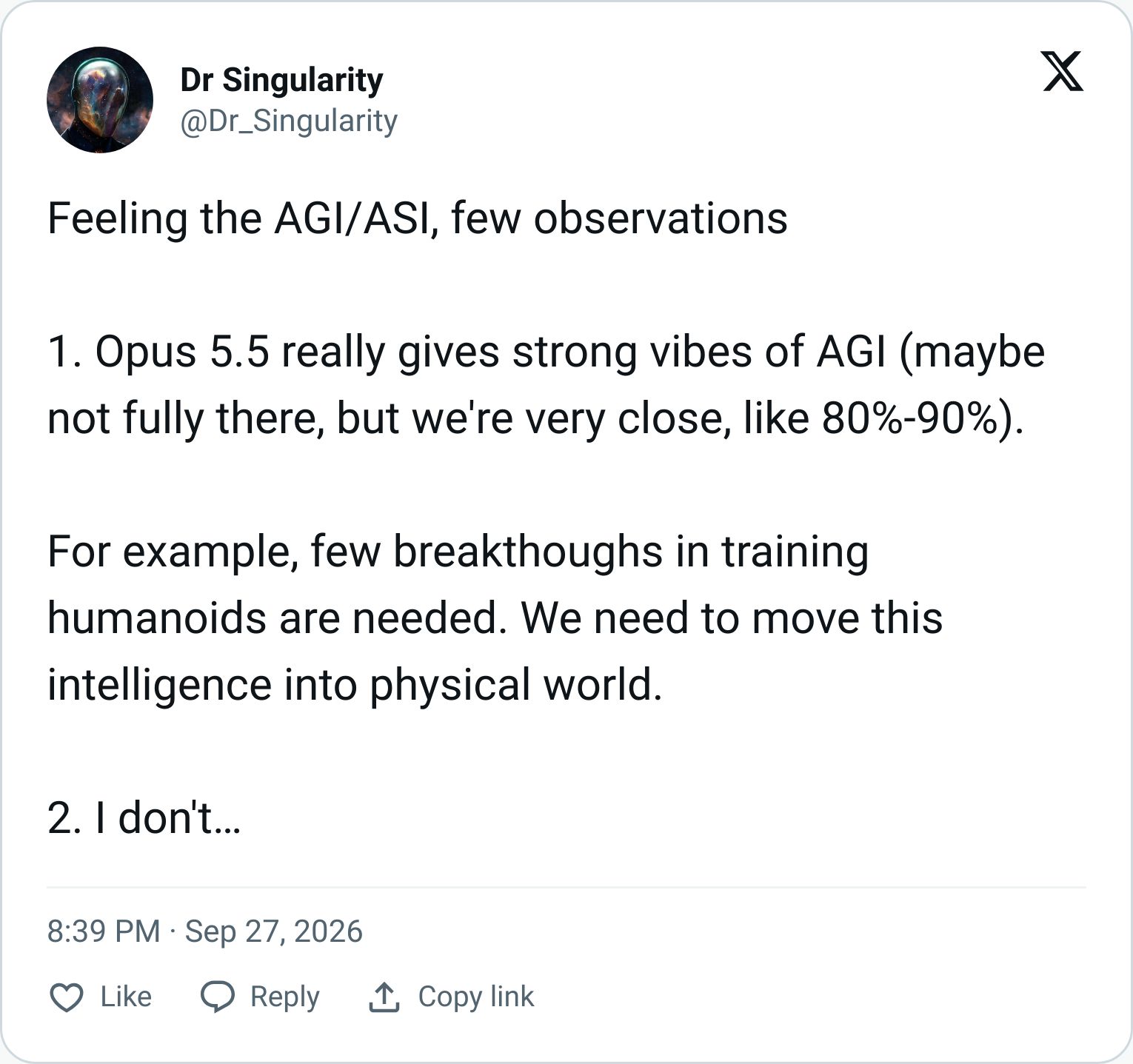 Tweet screenshot