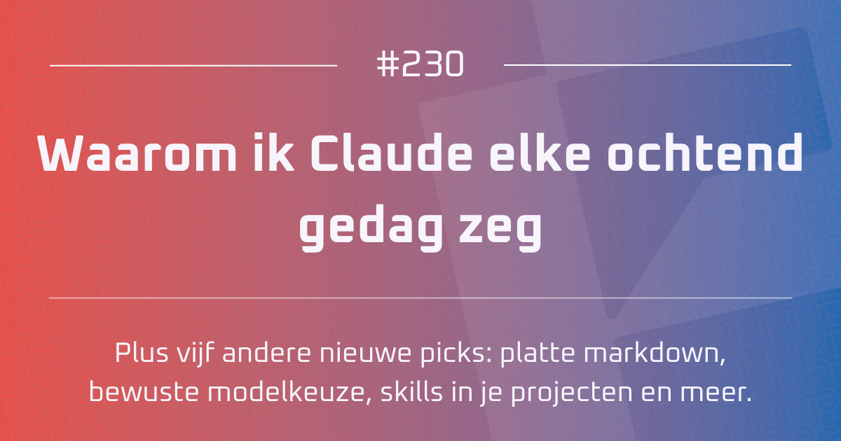 AI #230 | Waarom ik Claude elke ochtend gedag zeg