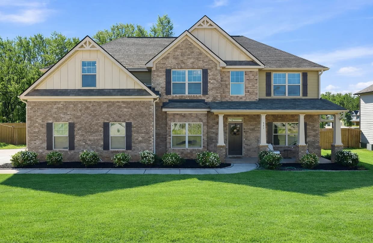 321 Usher Lane, Locust Grove GA — Nine Oaks gated community home