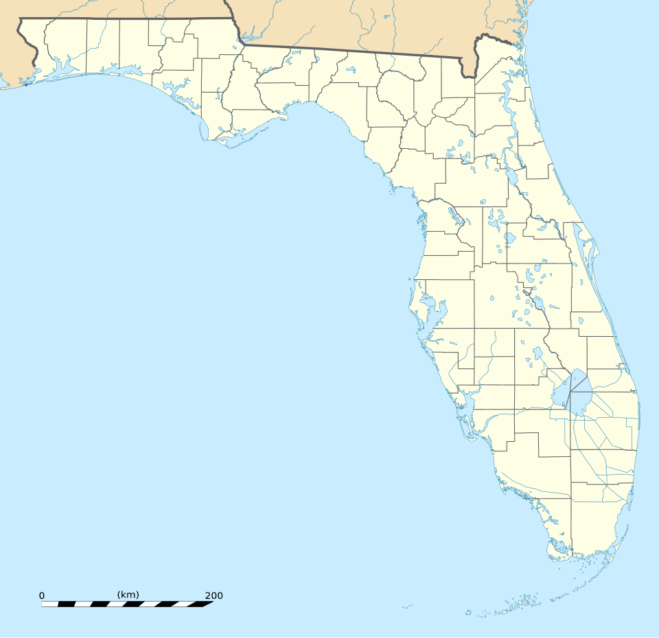 Map of the 1715 Fleet wreck sites from Sebastian Inlet to Fort Pierce