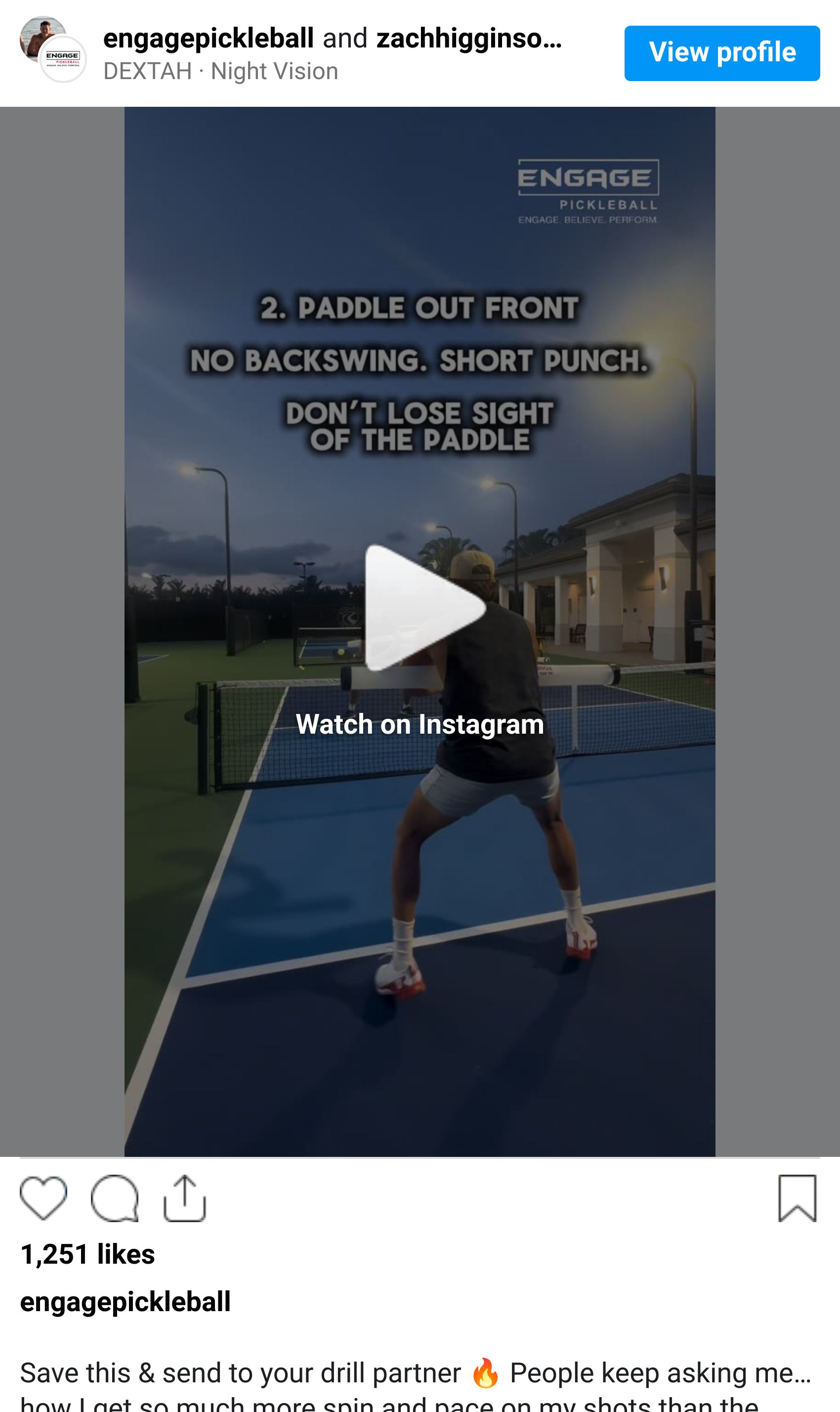 Instagram post