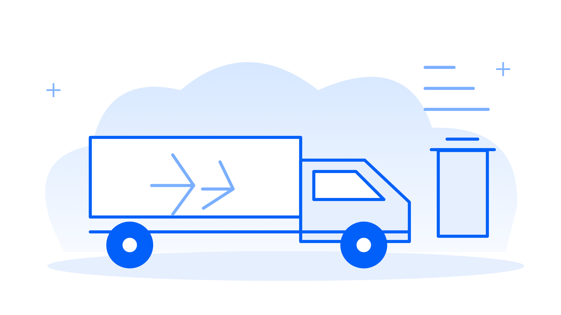 Investor Call conceptual editorial illustration: 05 services cash