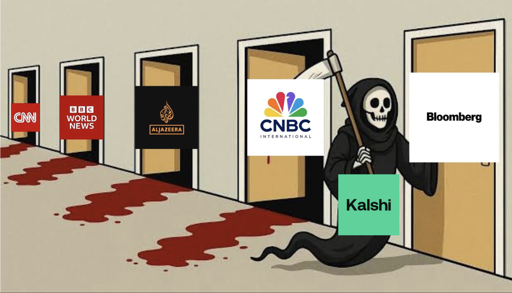 📊 First edition; prediction markets just dunked on Wall Street