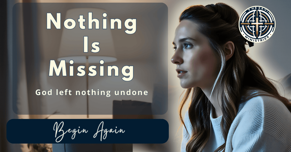 The Illusion of Lack: Trusting in God’s Perfect Plan