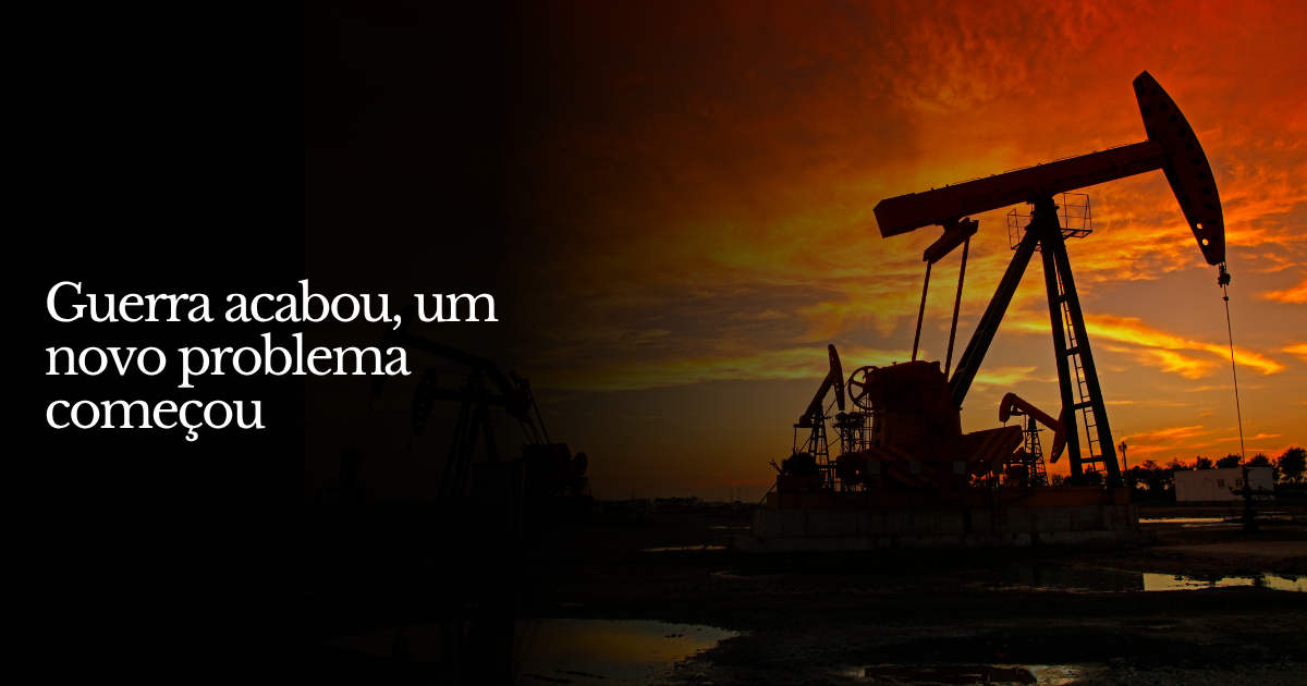 Guerra acabou, um novo problema começou