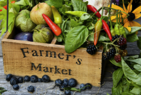 Rail and Roots Farmers Market at the Historic Train Depot in Hampton