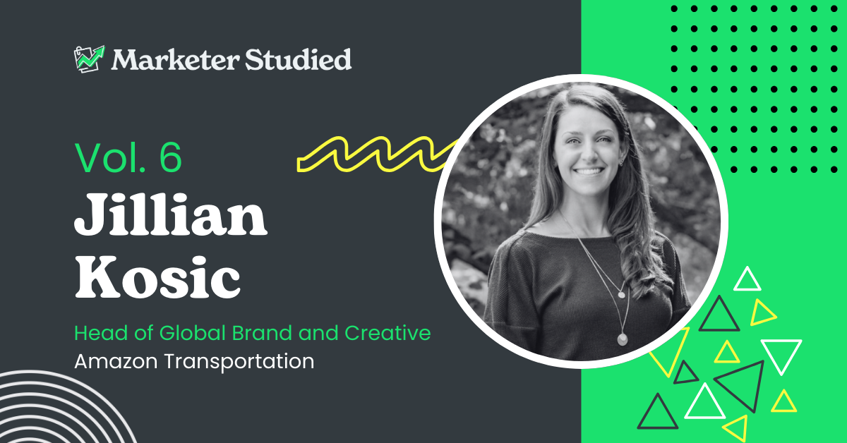 Vol 6. Insights from Amazon Transportation Head of Global Brand and Creative 