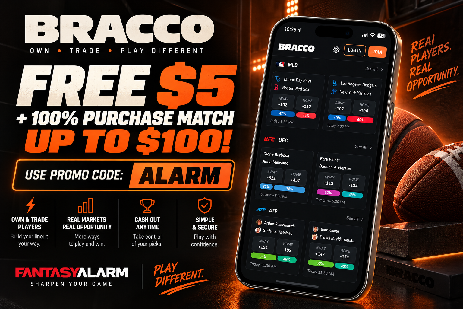 Bracco - use promo code ALARM