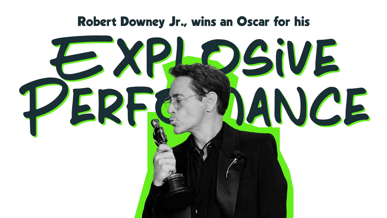 Iron Man wins his Oscar!