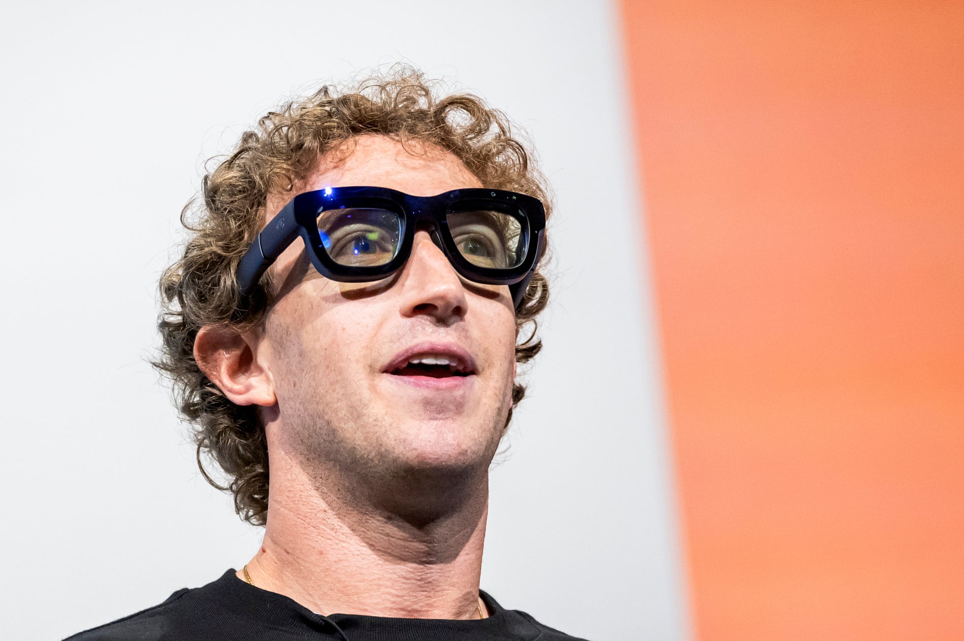 A pair of Meta smartglasses