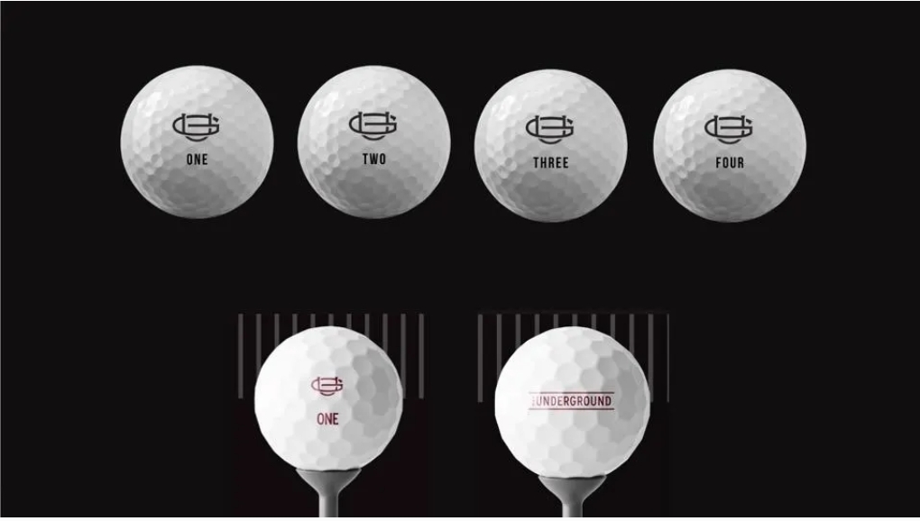 Sergio Garcia Underground Golf ball