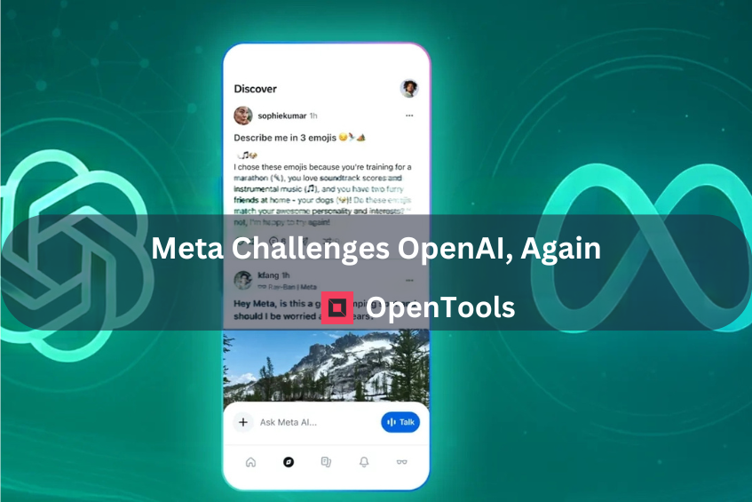 🔥Meta Challenges OpenAI, Again