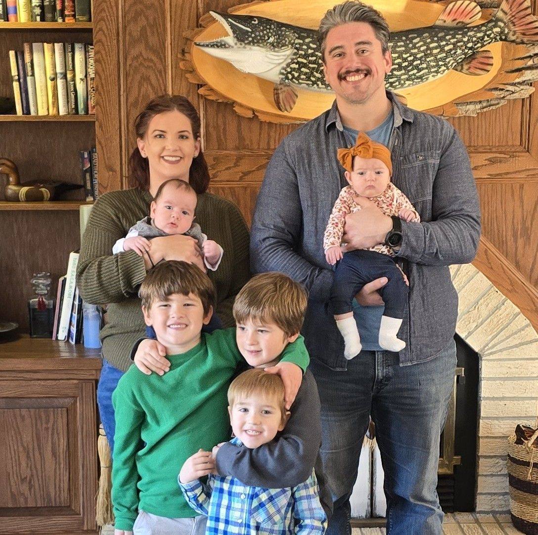 Joe Maddock headshot or family photo