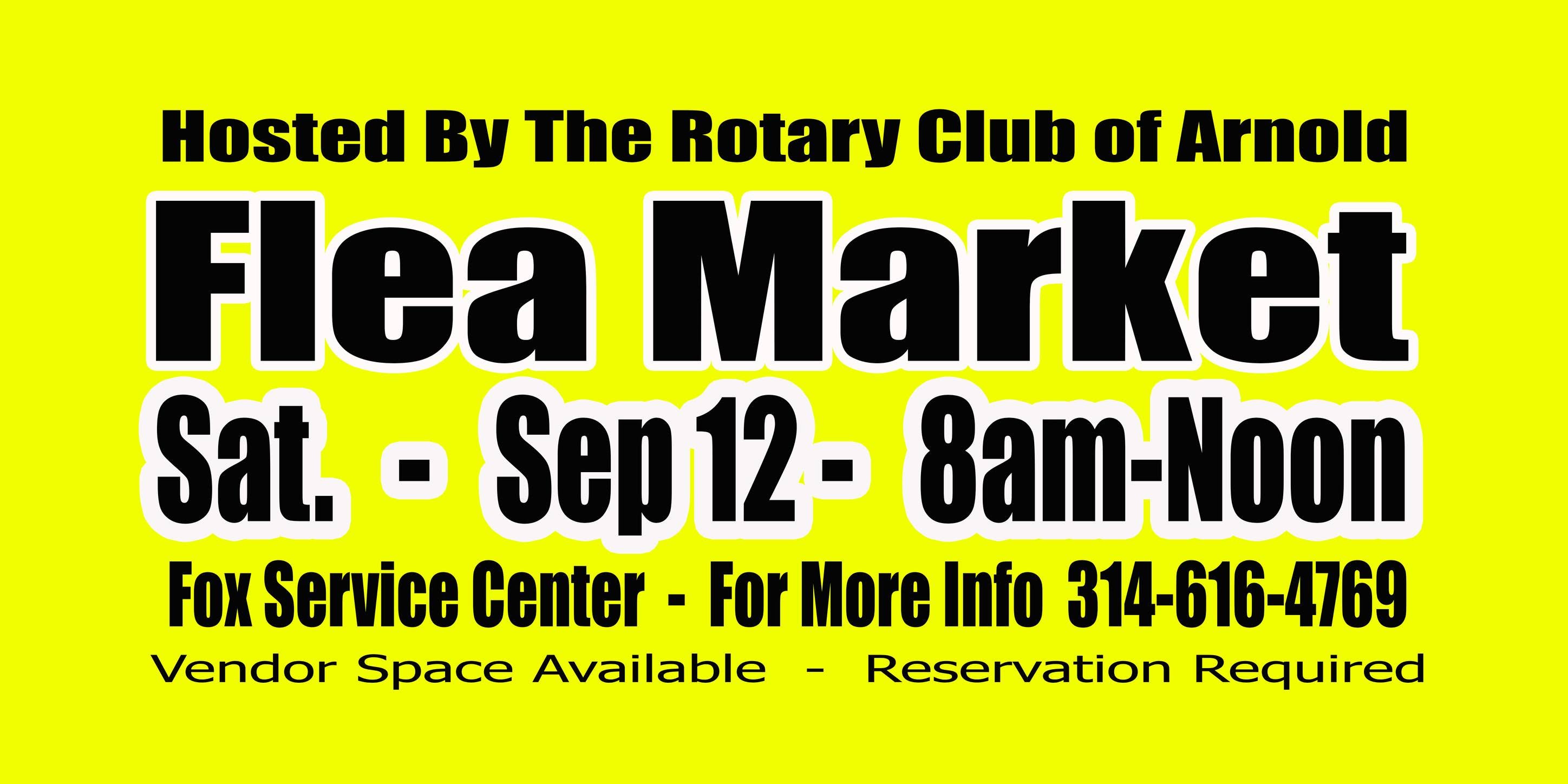 Flea Market September 12