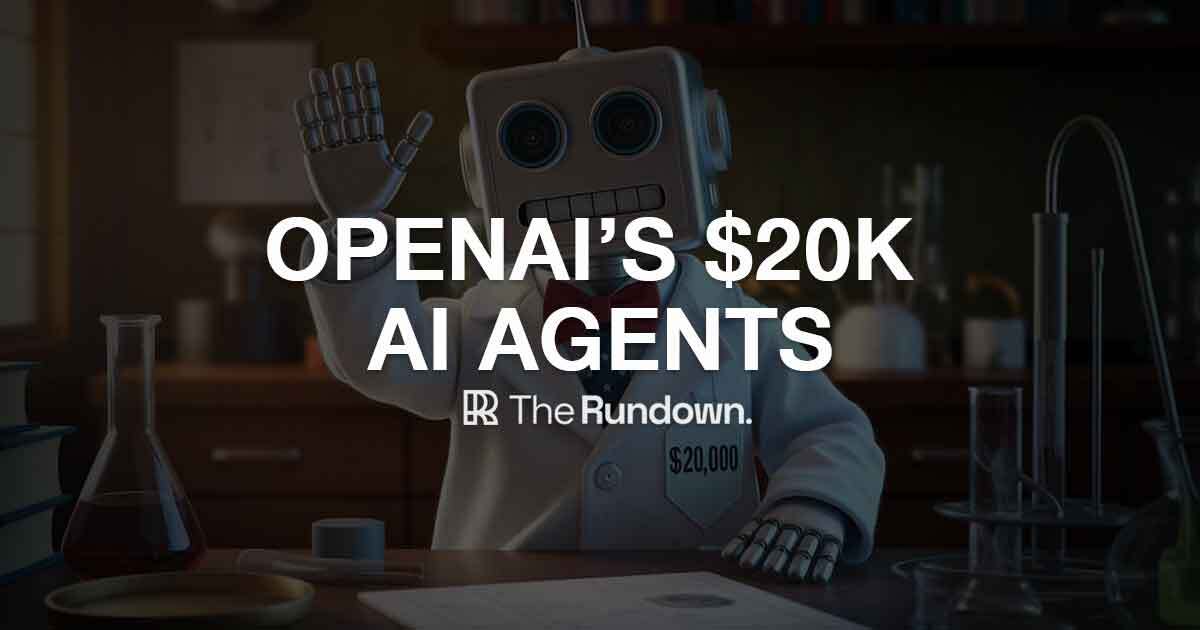 OpenAI's $20,000 AI agents