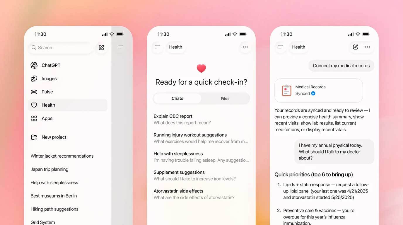 ChatGPT levels up with Health