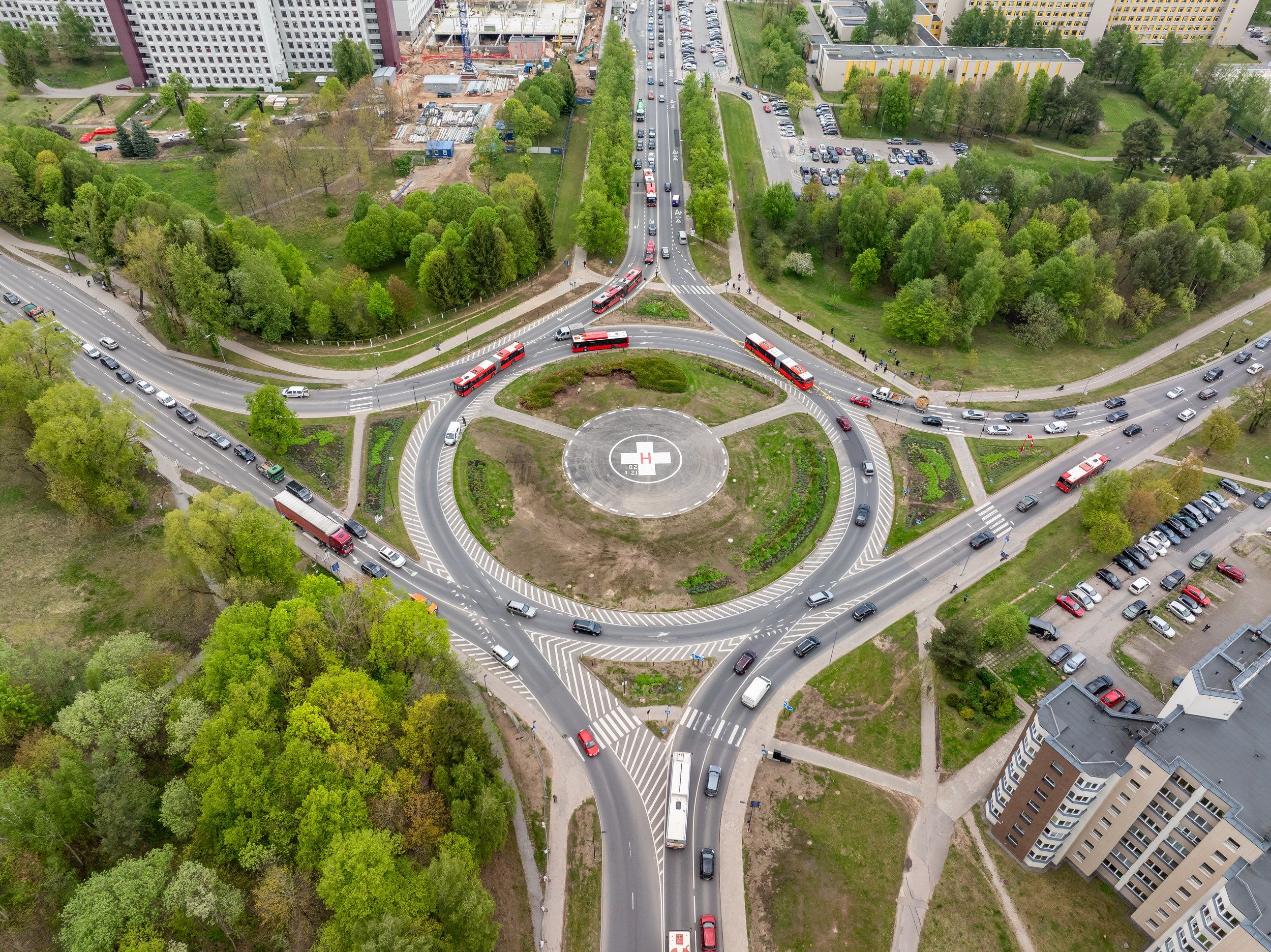 Sraigtasparnių nusileidimo aikštelė Santariškėse