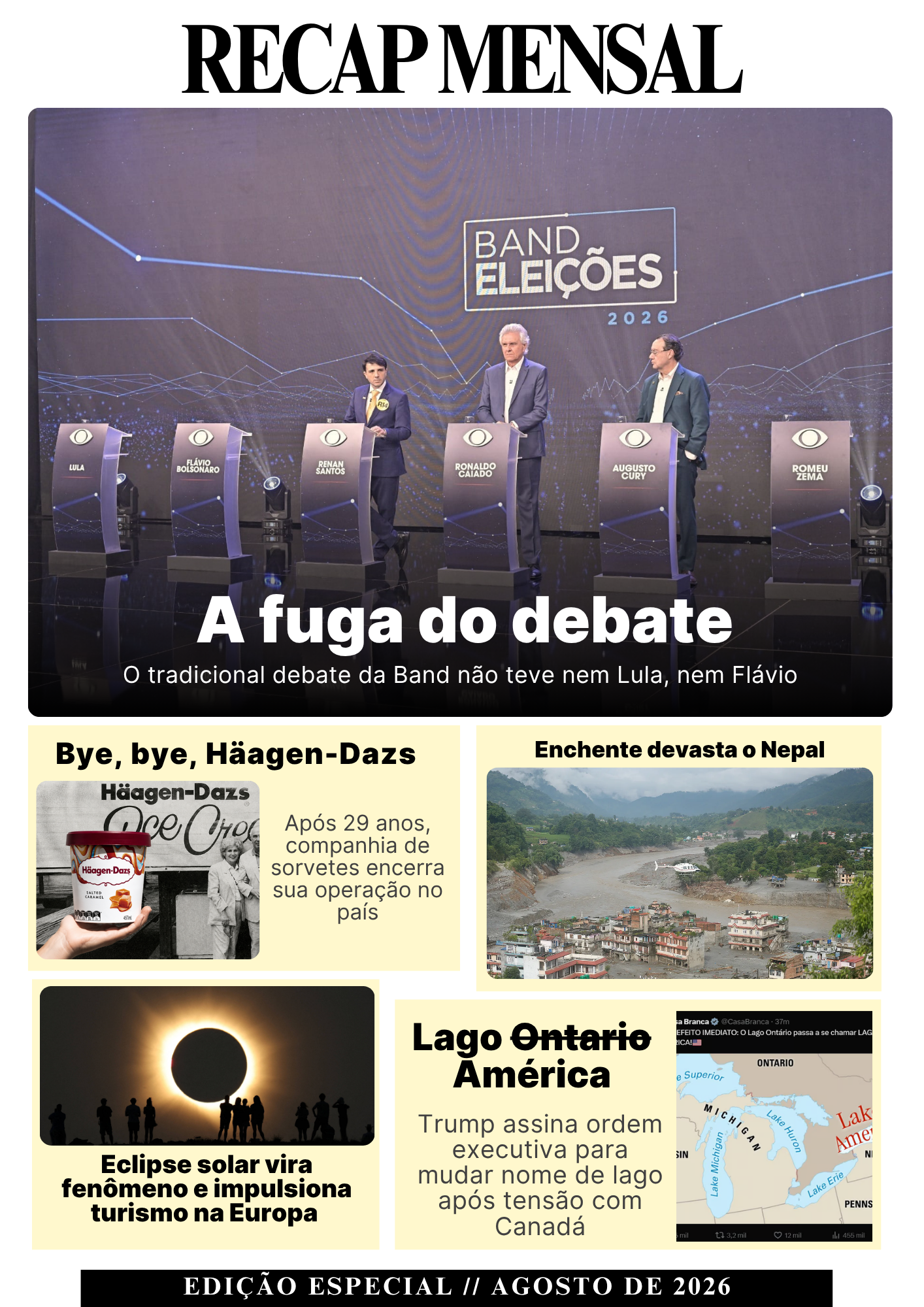 Recap Mensal | Agosto
