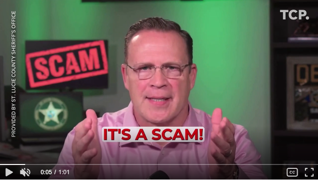 St. Lucie County Sheriff's Office shares how to spot a scam - Treasure Coast News