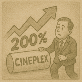 Bank earnings start strong, 200% upside at Cineplex?